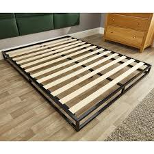 Industrial Metal Platform Bed Frame