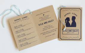 Maybe you would like to learn more about one of these? Dance Card Save The Date Cards Creative Invitations Offbeat Wedding