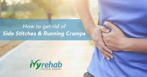 How do you get rid of a cramp in your side?