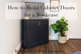 Build Cabinet Doors For Any Bookcase