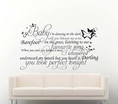 perfect wall decal sticker