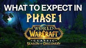 What to expect in Phase 1 of Season of Discovery (Wow Classic) - YouTube