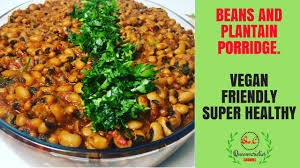 This is a very popular staple food in nigeria, there are so many ways to make beans porridge and other starchy food like rice, yam, cocoyam, potatoes and plantain can be added to make a delicious beans porridge. How To Cook Beans And Plantain Porridge Youtube