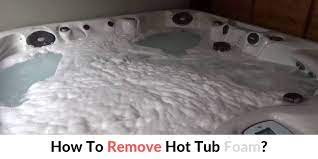 High alkalinity level of the water will also cause the ph level in the hot tub to soar high, which can be difficult to lower. 3 Home Remedies On How To Remove Hot Tub Foam Hot Tubs Report