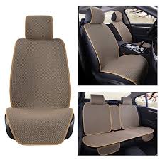 Summer Linen Car Seat Cover Protection