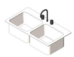 sink 3d dwg model for autocad designs cad