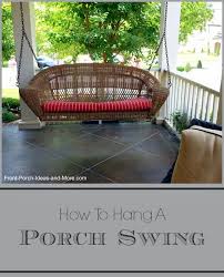 Hang A Porch Swing Porch Swings