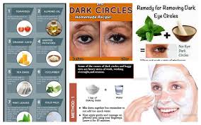remove the dark circles under your eyes