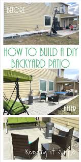 Build A Diy Backyard Patio With Pavers