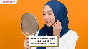 tutorial makeup simple untuk idul fitri