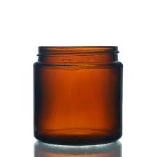 120ml Amber Ointment Jar With Cap