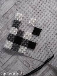 Measure the pattern's number of stitches onto the pla plastic canvas alphabet patterns. Buffalo Plaid Placemat Free Plastic Canvas Pattern Eyeloveknots