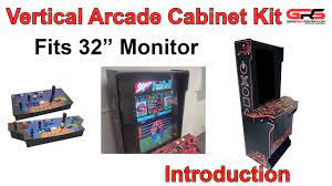 vertical arcade cabinet kit