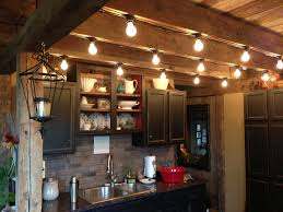 Kitchen Lights For A Mountain Cabin Kitchen Lighting Track Lighting Kitchen Cabin Lighting