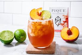 peach ginger moscow mule pique