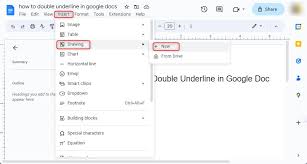 How To Double Underline In Google Docs