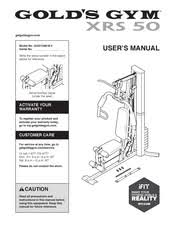 gold s gym xrs 50 manuals manualslib