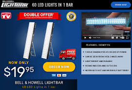 Bell Amp Howell Light Bar Is A Portable Light Bank That Includes 60 Led Lights Does It Work Read My Bell Amp Howel Bar Lighting Led Lights Portable Light