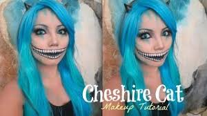 freaky cheshire cat makeup tutorial