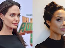 this angelina jolie look alike is going