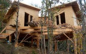 maison structure et ossature bois sur