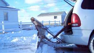 this is the craziest diy snowplow you