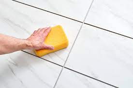 how to grout tile floors