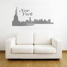 New York City Skyline Wall Decals