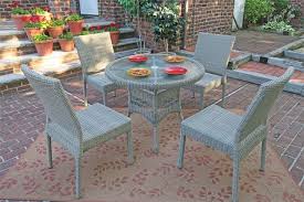 Caribbean 36 Bistro Set 4 Side Chairs