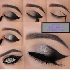 latest eye makeup step by step by