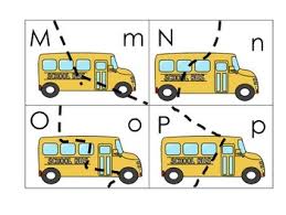 The Kids On The Bus Pocket Chart Games For Kindergarten Ccss