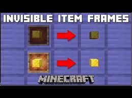 get invisible item frames