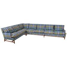 sectional couch plaid sectional sofas