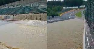 Spa has seen many variations over the years. Part Of Spa Francorchamps Is Being Resurfaced After Catastrophic Flooding Automotobuzz Com
