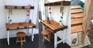 Make Your Own Potting Bench With A