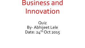 Buzzfeed staff can you beat your friends at this q. Business And Innovation Quiz