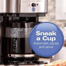Check spelling or type a new query. Buy Hamilton Beach 2 Way Brewer 49980a Single Serve Coffee Maker 12 Cup Coffee Pot Stainless Steel Programmable Online In Saudi Arabia 144009735