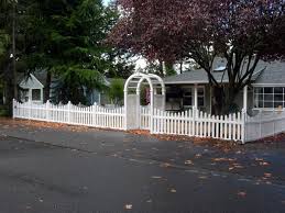 vinyl and wood fences add character and