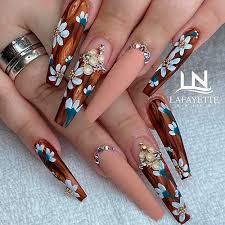 Coffin nail designs look awesome, especially with a long nails, but you don't have to have long nails to take part in this trend. Cute Spring Long Coffin Nails Ideas Of 2020 Stylish Belles