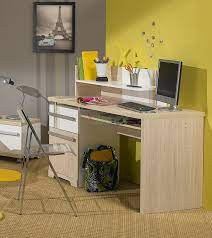 It can be created in a large space under the desk, which is convenient for you to stretch your legs. Study Desk Gami Titouan Student Desk For Boys Girls Xiorex