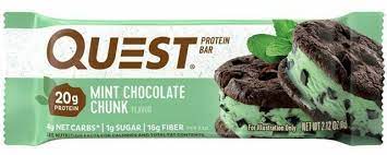 quest nutrition protein bar mint