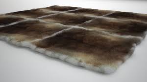 deerskin rug 3d model 19 max free3d