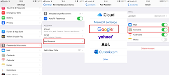 transfer gmail contacts to icloud