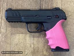ruger security 9 with pink hogue grip