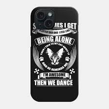 being alone alone phone case