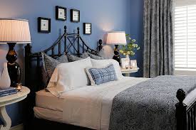 Dashing Interiors In Blue And Black