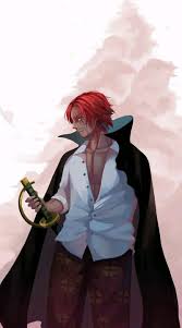 shanks one piece red hair shanks hd