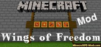 If your aim is only to fly, why is it so much to ask to simply grow wings and fly away? Wings Of Freedom Minecraft Pe Mod Addon 1 17 1 16 Download