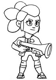 Dynamike lobs two explosive sticks of dynamite. Brawl Stars Psg Shelly Coloring Pages Coloring And Drawing
