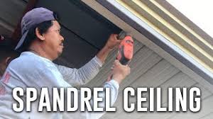 installing spandrel ceiling vlog 54